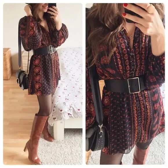ZARA Floral Dress New